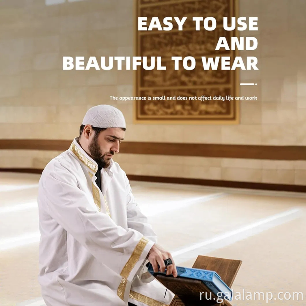 Умные цифровые кольца Tasbih - водонепроницаемый молитвенный счетчик с OLED -экраном